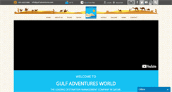 Desktop Screenshot of gulf-adventures.com